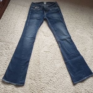 True religion flare cut womens jean